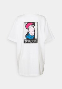 MM6 Maison Margiela T-shirt med print - off-white