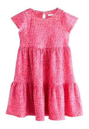 Next Hverdagskjole - pink ditsy