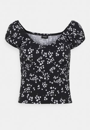 Printtipaita - black