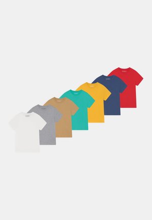 BASIC TEE UNISEX 7 PACK - Lihtne T-särk - multi-coloured