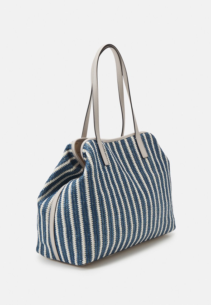 Guess Vikky Guess Blaue Tasche Crossbody Bag Guess Shopper Vikky Large Tote Blue Guess Shopper Tote Guess  Vikky Guess Shopper Blau