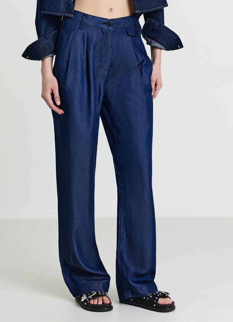 Calliope Jeans a sigaretta - blu denim scuro