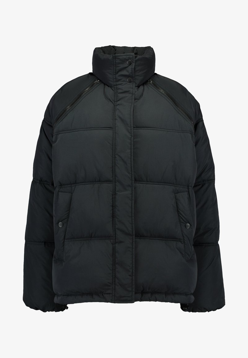 Weekday FELICITY PUFFER JACKET Vinterjakke blacksvart Weekday FELICITY PUFFER JACKET Vinterjakke blacksvart