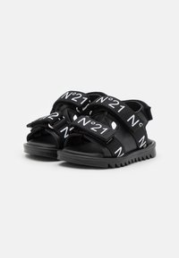 N°21 UNISEX - Sandaalit nilkkaremmillä - black