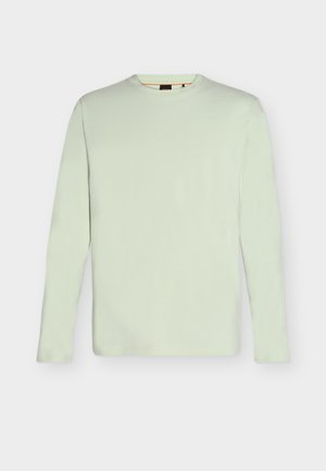 BOSS, Langarmshirt - open green