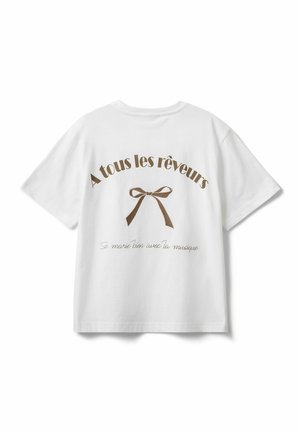 VERASY - T-shirt con stampa - brilliant white