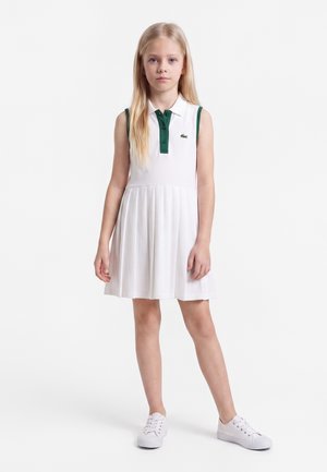 Lacoste DRESS - Robe de jour - blanc