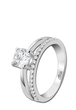Lotus Silver Bague - silver coloured