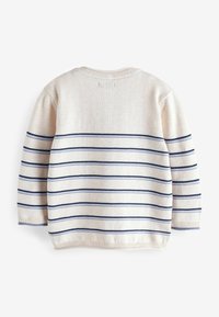 Next HENLEY STRIPE REGULAR FIT - Jersey de punto - ecru cream
