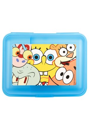 SpongeBob SCHWAMMKOPF - ALLOVER - MIT TRENNWAND - Brotdose - türkis