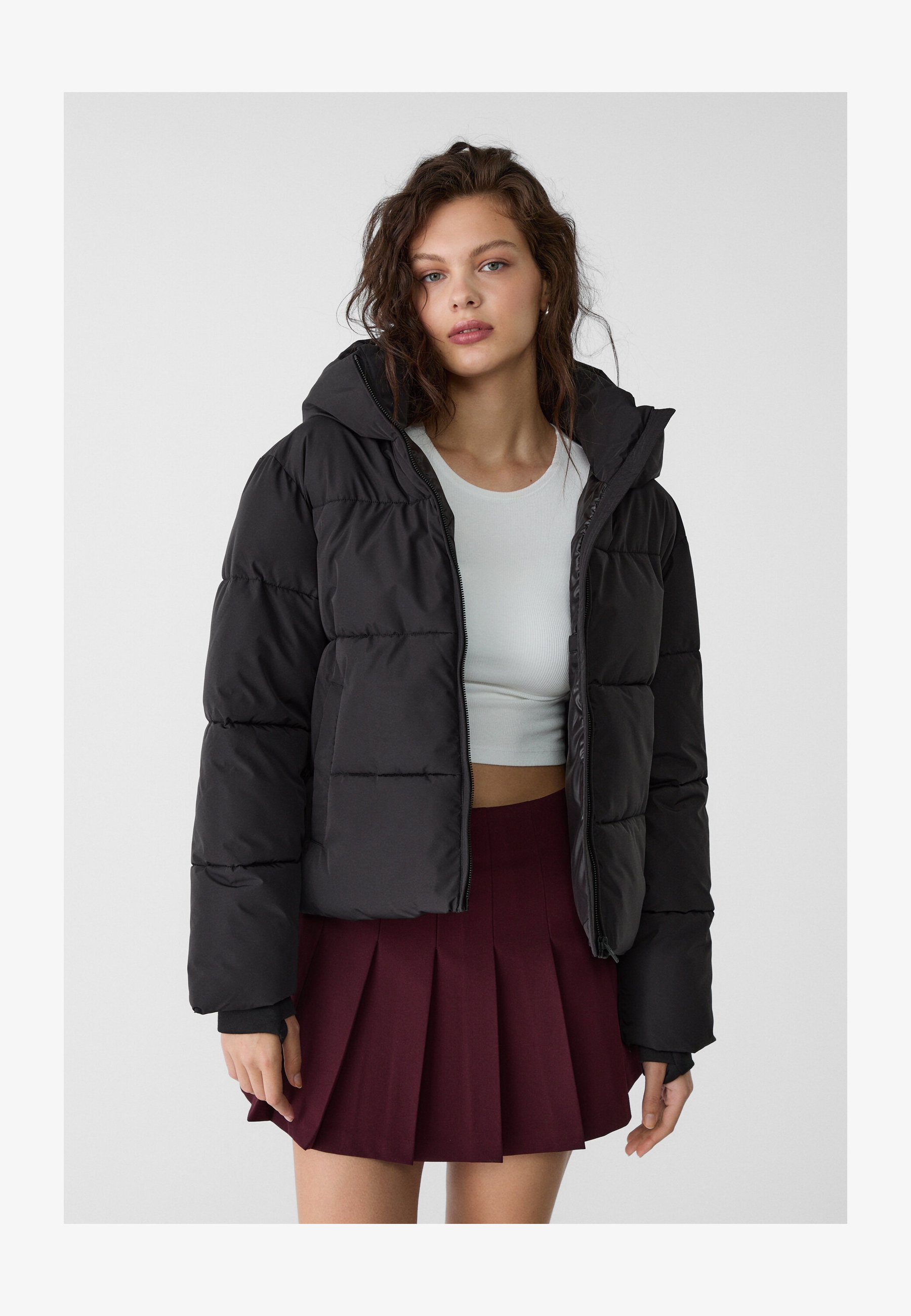 Giacca Puffer Ragazza – ONLY KIDS KOGNEWCOOL – Con Cappuccio E Tasche – Stile Streetwear