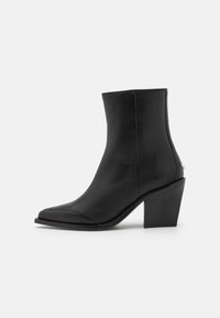 CARA BOOTS SEMY SHINY - Classic ankle boots - noir