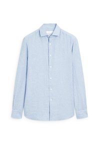 REGULAR FIT STRIPED GARMENT - Skjorter - mottled light blue