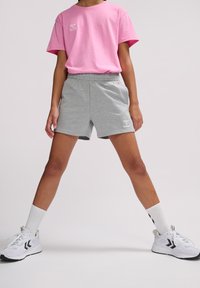 Hummel - Short de sport - grey melange Image miniature 1