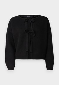 O NECK - Gilet - black