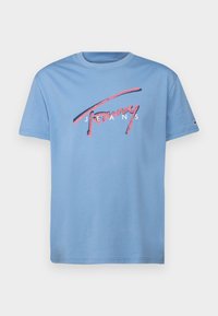 SIGNATURE TEE - Triko s potiskem - colorado blue