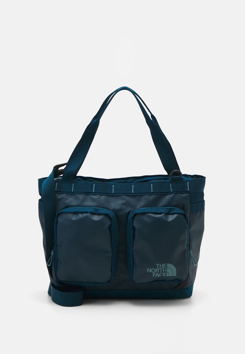 The North Face BASE CAMP VOYAGER TOTE UNISEX - Pirkinių krepšys - midnight petrol/algae blue