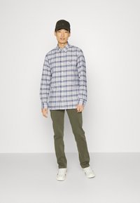 Tommy Hilfiger HEAVY LOOK CHECK - Camisa - alabaster/multi