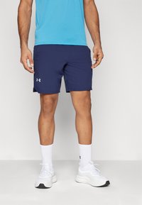 Under Armour - VANISH WOVEN - Sports shorts - midnight navy/gray Thumbnail Image 1