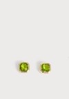 STONE STUD - Σκουλαρίκια - gold-coloured/olivine