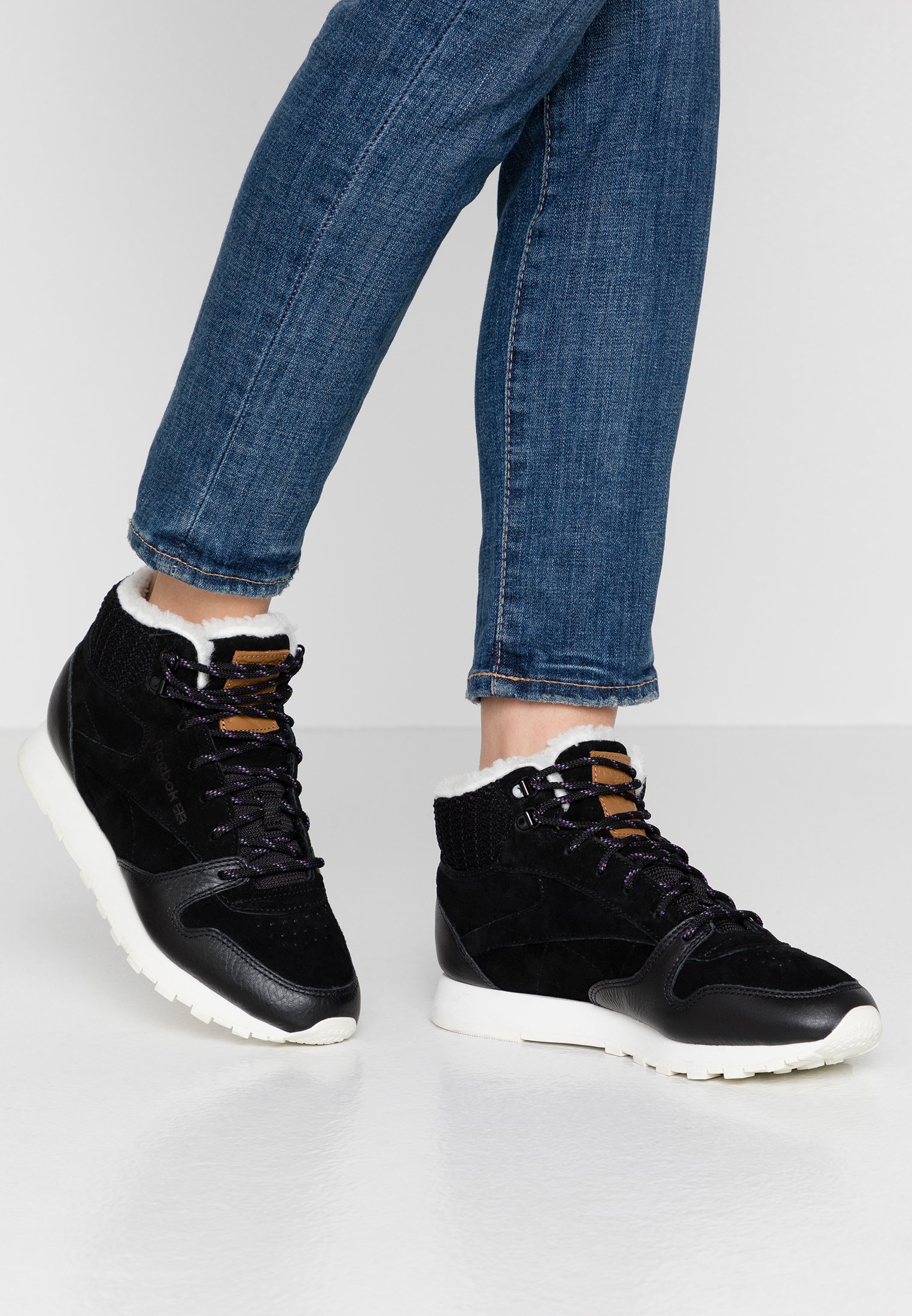 reebok montante bleu