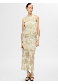 Selected Femme SLFFELICA SKIRT - Fustă tip creion - flan