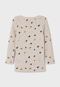 Name it NMFLUCKY  - Long sleeved top - peyote melange
