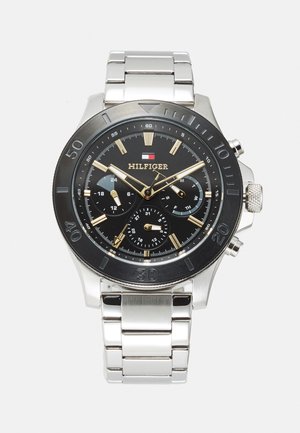 Tommy Hilfiger BRYAN - Ura kronograf - silver-coloured