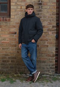 Next REGULAR FIT - THERMOGEN - Manteau d'hiver - navy blue