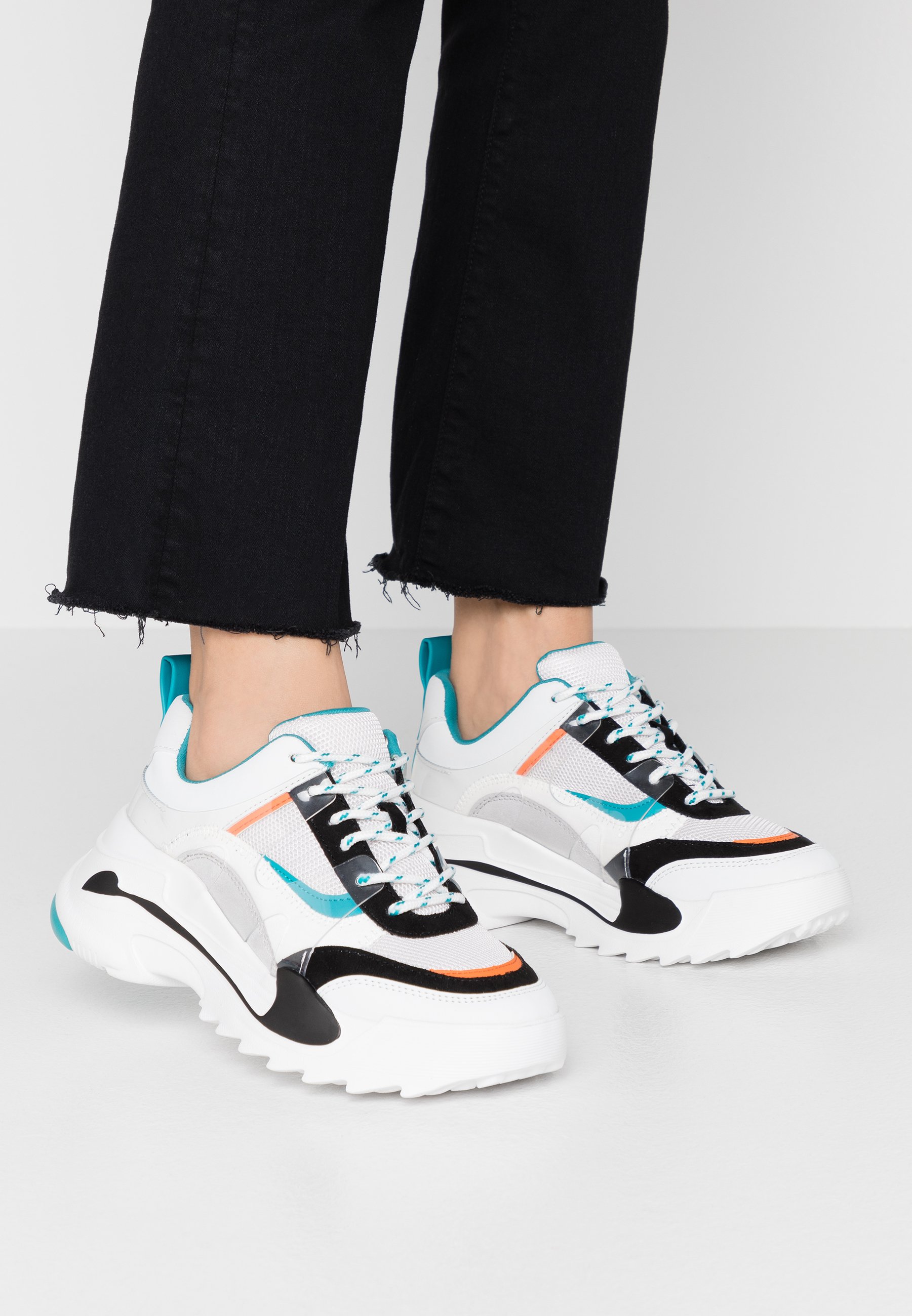 topshop chunky trainers black