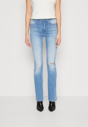 ONLY ONLPAOLA DESTROY - Τζιν καμπάνα - light medium blue denim