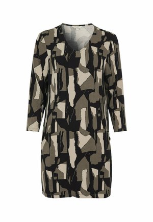 Cellbes of Sweden, TUNIC WITH POCKETS - Blouse - beige patterned