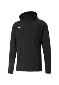 Puma - Džemperis ar kapuci - black Miniatūras attēls 1