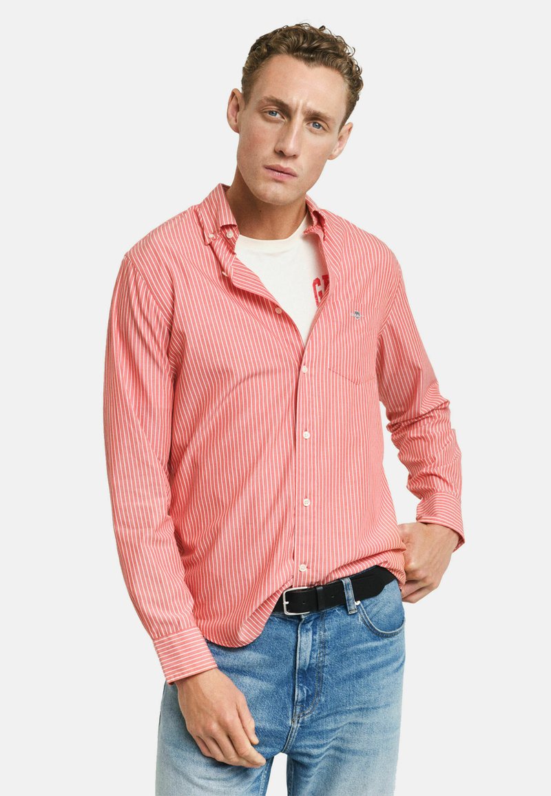 GANT - Shirt - brick red, Enlarge