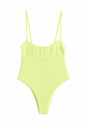 TUMMY CONTROL SCOOP - Plavky - lime green crinkle