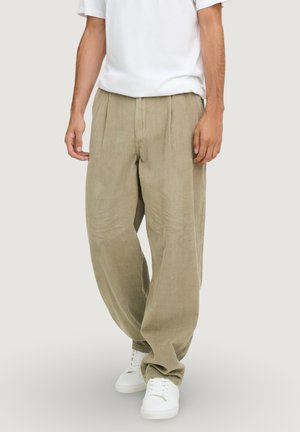 Only & Sons, ONSTOBY LOOSE TAP CORD BRAY PANTS WW 22039332 - Pantalon classique - beige