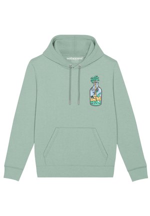 Hættetrøje - light green