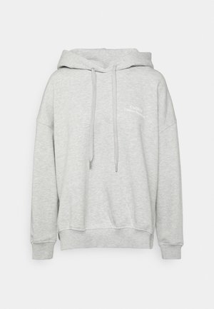 HOODIE - Felpa con cappuccio - light grey melange