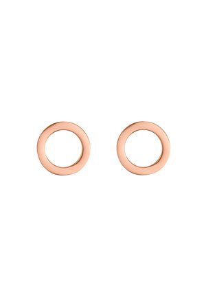CREOLE CAVUS POLIERT - Ohrringe - rosegoldfarben