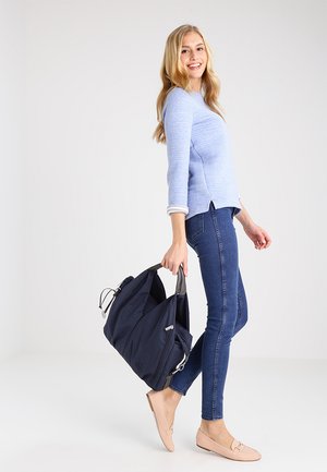 NECKLINE BAG SPIN DYE - Baby changing bag - blue mélange