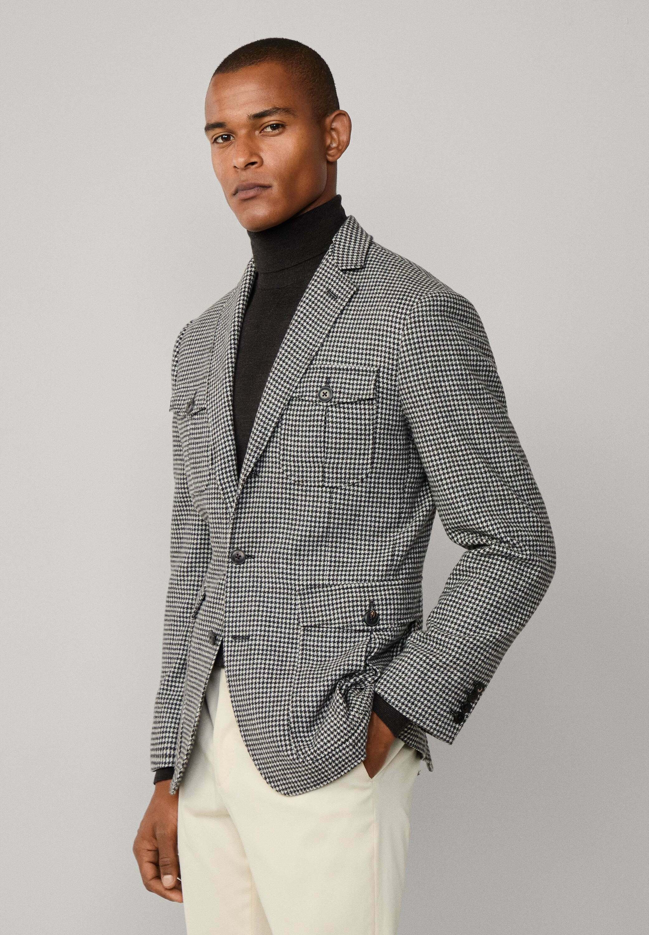 Hackett London Blazer jacket - granite grey/grey - Zalando