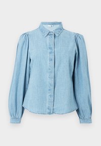 VMNILY - Button-down blouse - light blue denim