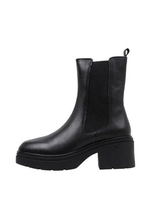 Sandra Fontán FRONDELLAS - Platform ankle boots - black
