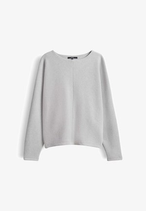 someday., RELAXED FIT RIBBED TEXTURE - Longsleeve - featherstone melange