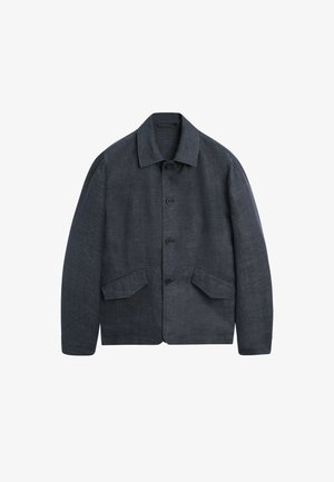 Massimo Dutti, Camicia - dark blue
