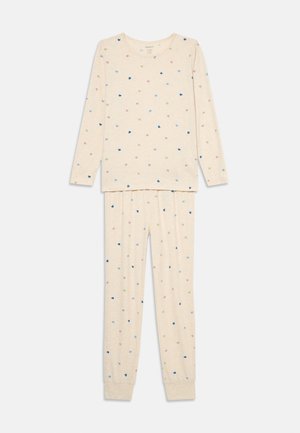 NKFNIGHTSET HEARTS SET - Σετ πιτζάμας - peyote melange