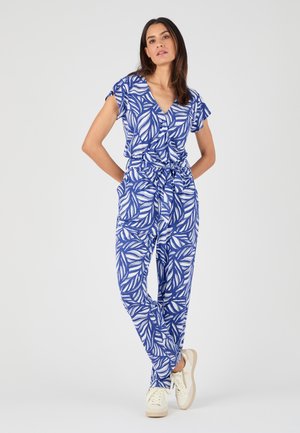 Tuta jumpsuit - bleu feuillage