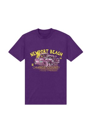 MATT KEELING NEWPORT BEACH - T-shirts print - purple