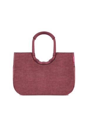 LOOPSHOPPER  - Shopping Bag - twist maroon
