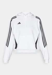 TIRO 24 - Sweat à capuche - white/black
